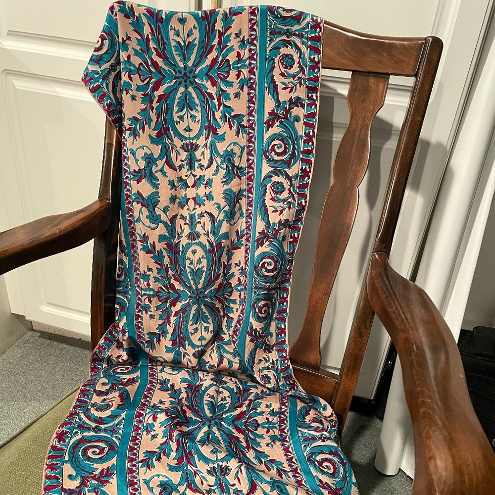 Silk Scarf Vintage BG Creations